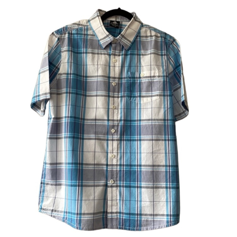 Firefly Plaid Short Sleeve Button Down Shirt